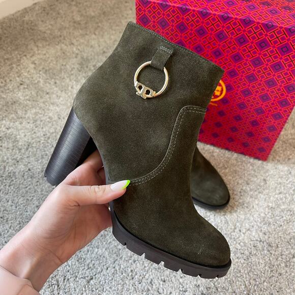 Tory Burch Sofia 85mm Lug Sole Bootie 8 - Picture 4 of 11